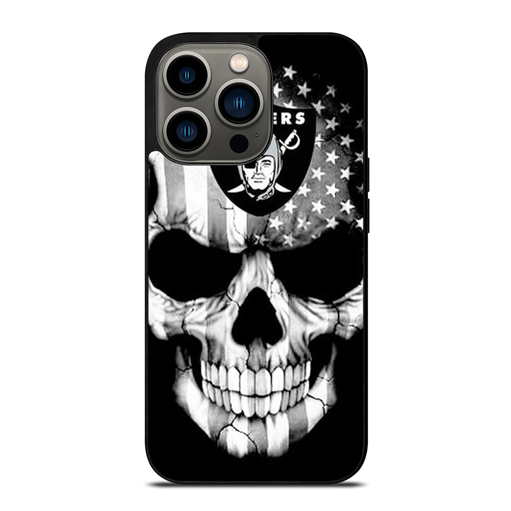 LAS VEGAS RAIDERS SKULL LOGO iPhone 13 Pro Case Cover