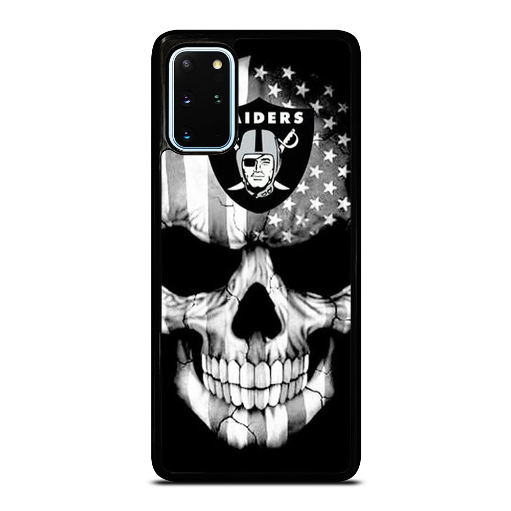 LAS VEGAS RAIDERS SKULL LOGO Samsung Galaxy S20 Plus Case Cover