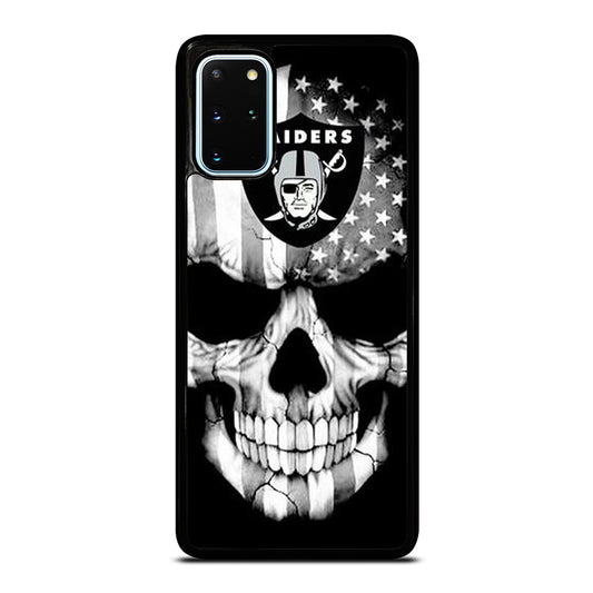 LAS VEGAS RAIDERS SKULL LOGO Samsung Galaxy S20 Plus Case Cover