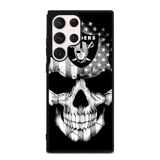 LAS VEGAS RAIDERS SKULL LOGO Samsung Galaxy S23 Ultra Case Cover