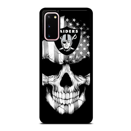 LAS VEGAS RAIDERS SKULL LOGO Samsung Galaxy S20 Case Cover