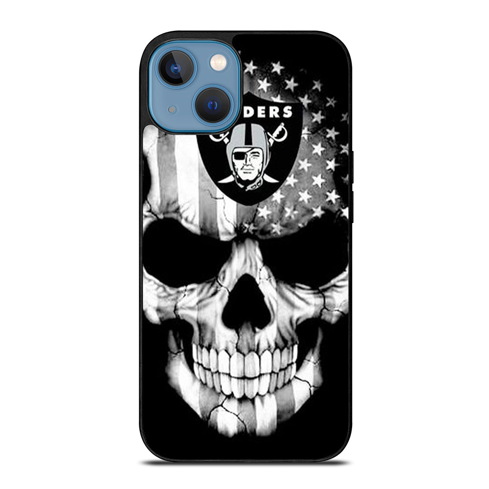 LAS VEGAS RAIDERS SKULL LOGO iPhone 13 Case Cover