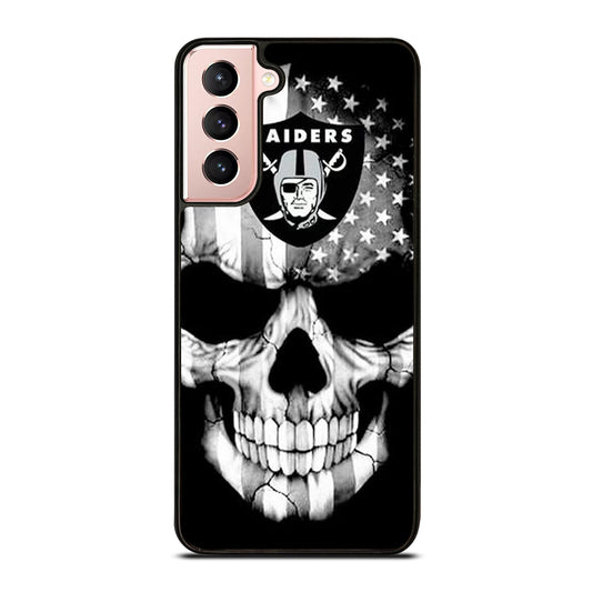 LAS VEGAS RAIDERS SKULL LOGO Samsung Galaxy S21 Case Cover