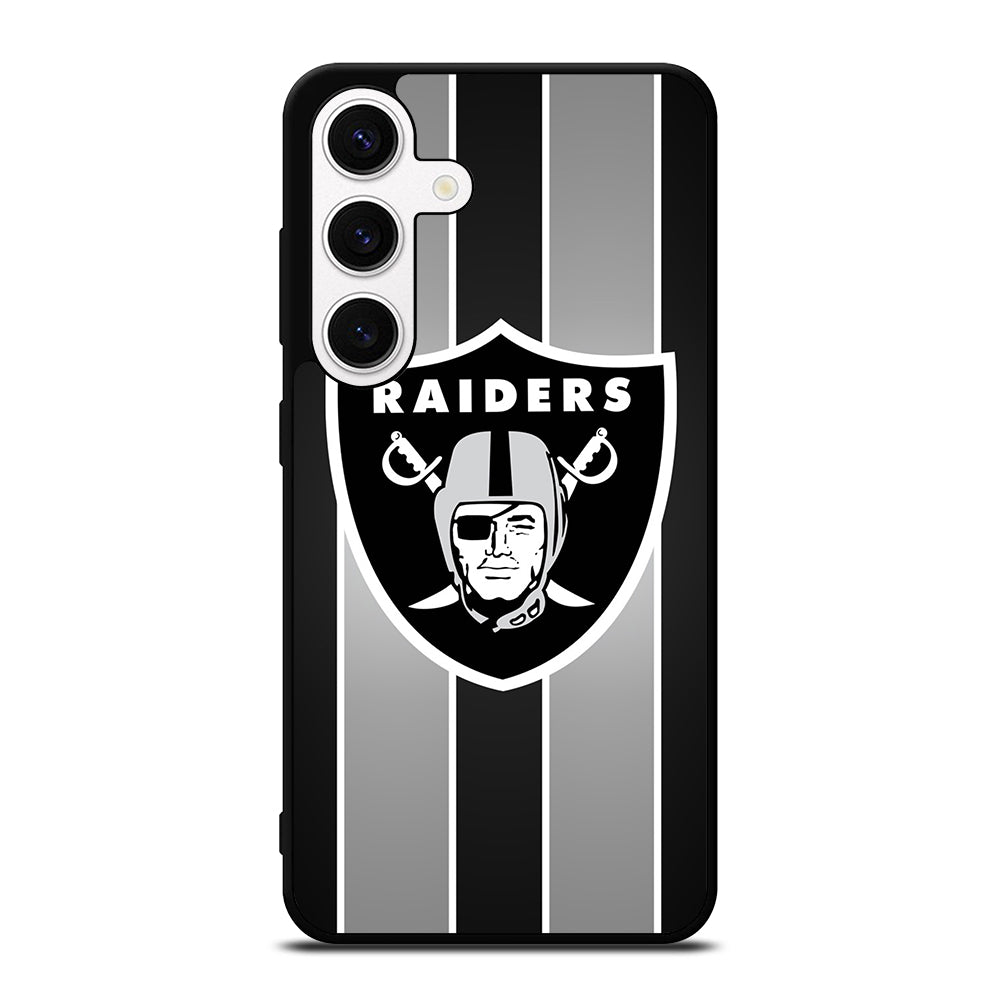 LAS VEGAS RAIDERS STRIPE Samsung Galaxy S24 Case Cover