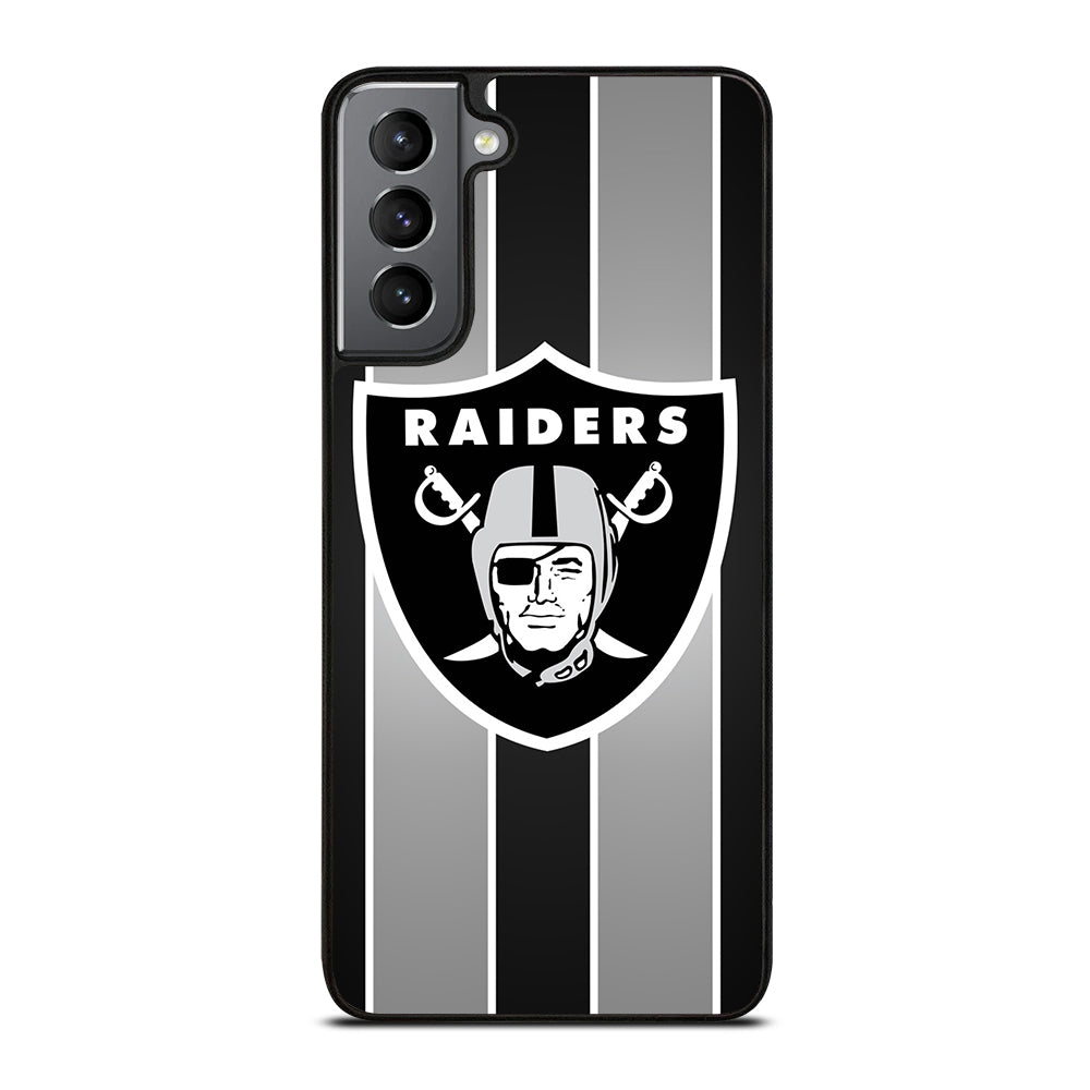 LAS VEGAS RAIDERS STRIPE Samsung Galaxy S21 Plus Case Cover