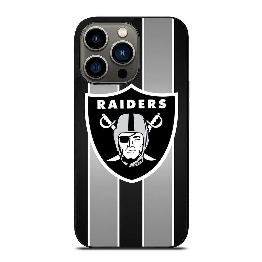 LAS VEGAS RAIDERS STRIPE iPhone 13 Pro Case Cover