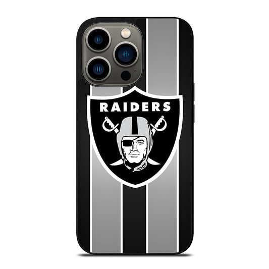 LAS VEGAS RAIDERS STRIPE iPhone 13 Pro Case Cover