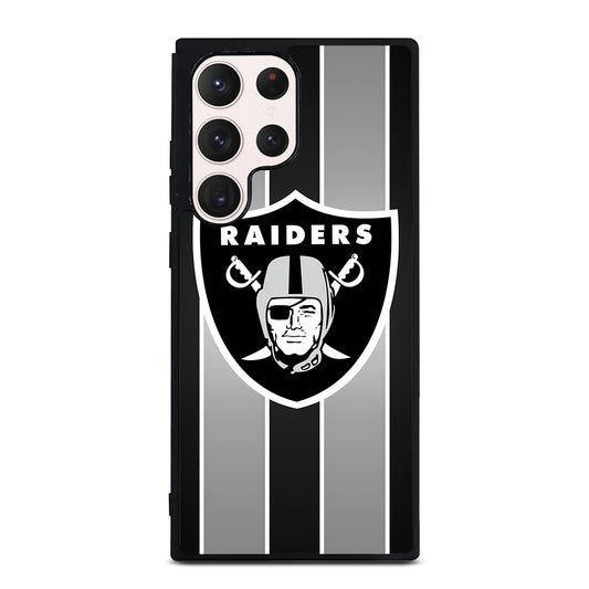 LAS VEGAS RAIDERS STRIPE Samsung Galaxy S23 Ultra Case Cover
