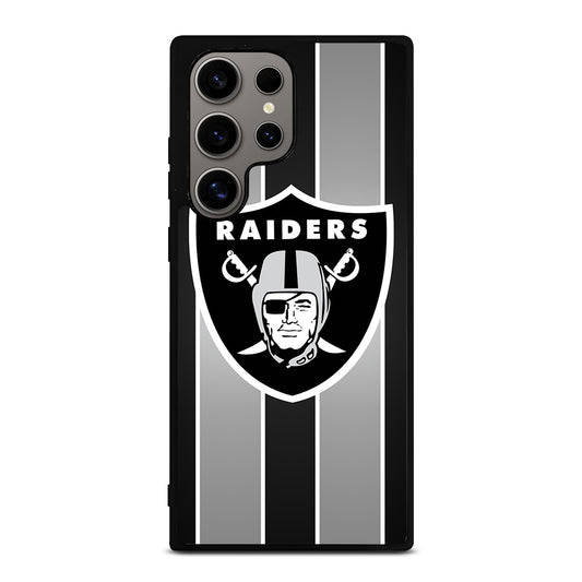 LAS VEGAS RAIDERS STRIPE Samsung Galaxy S24 Ultra Case Cover