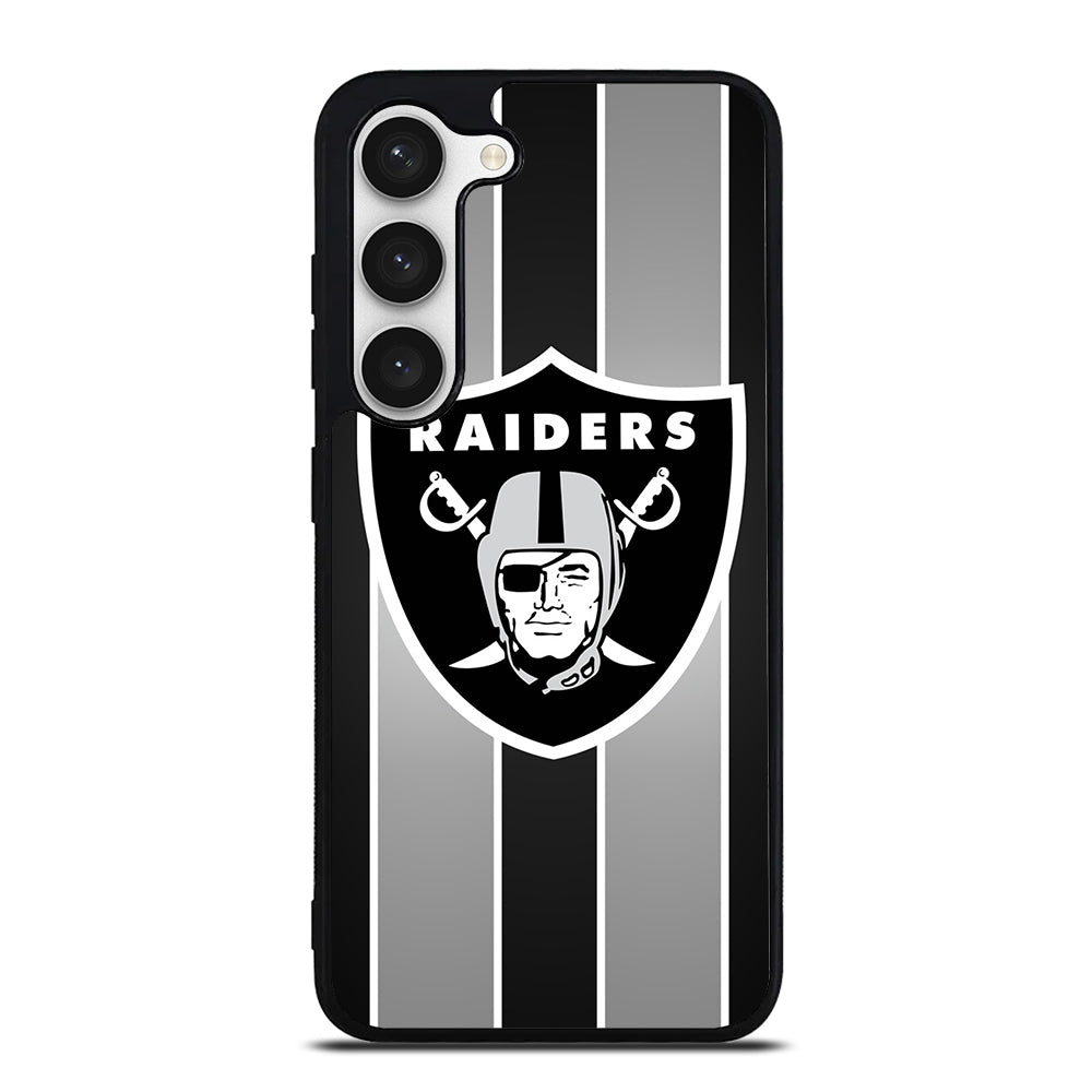 LAS VEGAS RAIDERS STRIPE Samsung Galaxy S23 Case Cover