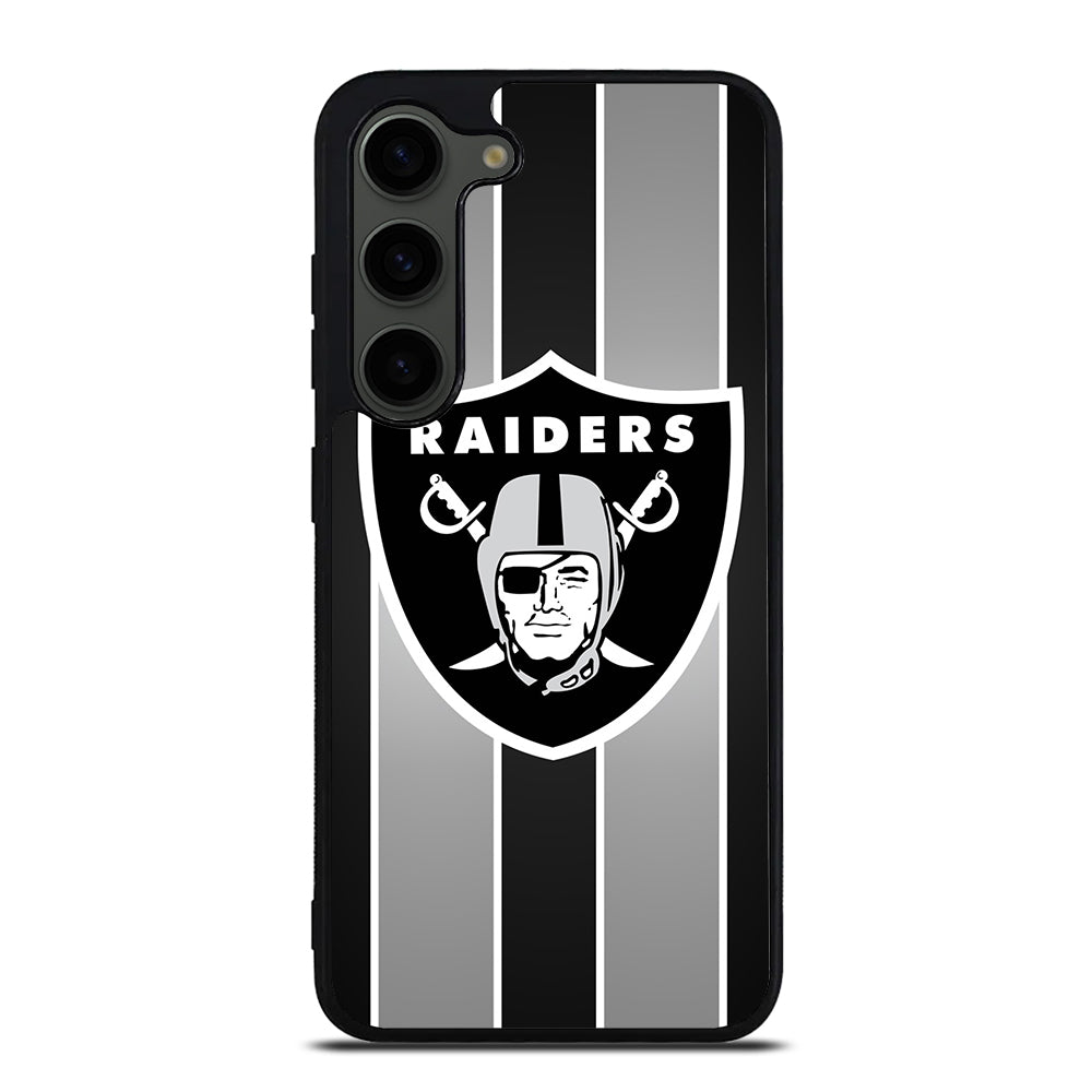 LAS VEGAS RAIDERS STRIPE Samsung Galaxy S23 Plus Case Cover
