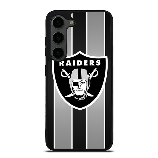 LAS VEGAS RAIDERS STRIPE Samsung Galaxy S23 Plus Case Cover