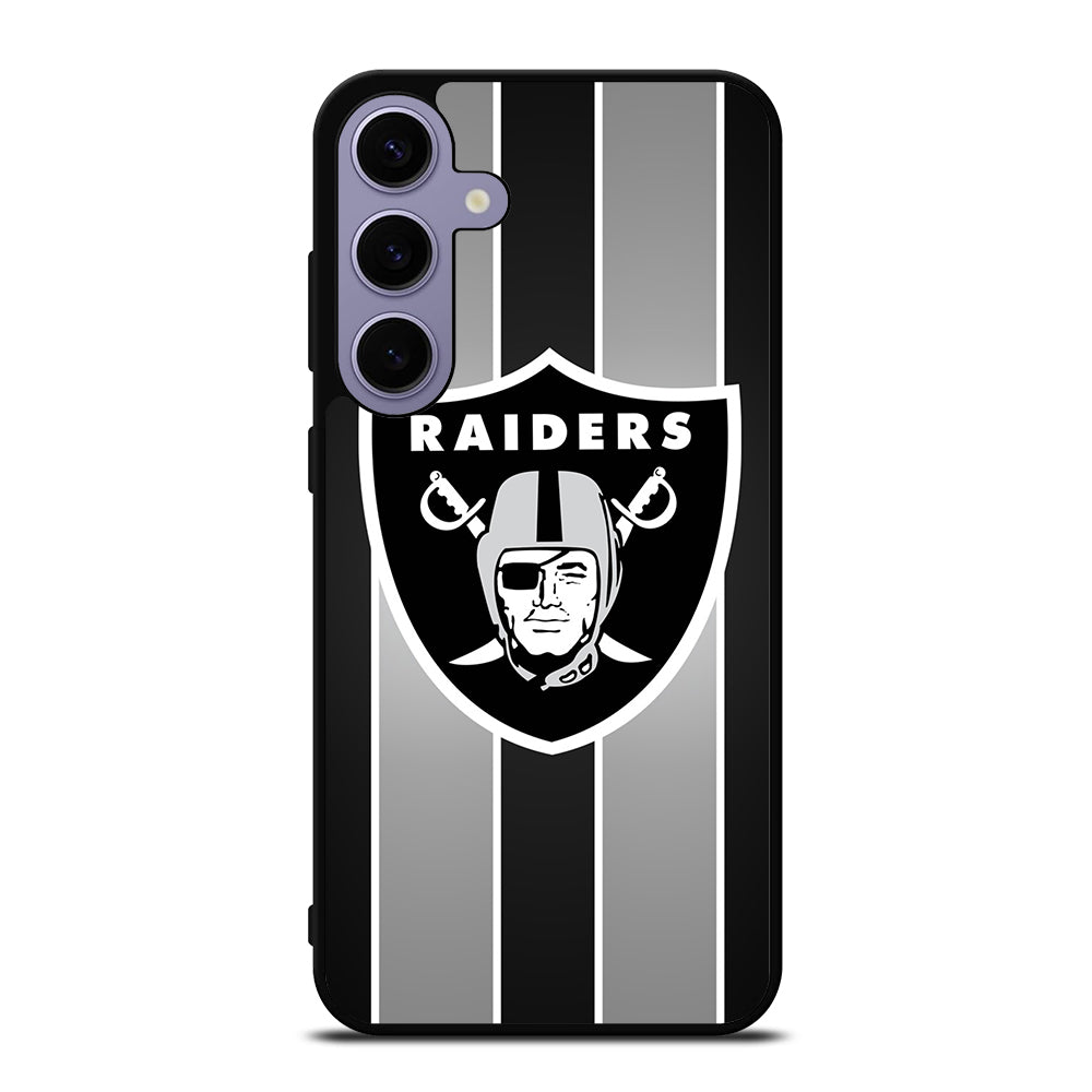 LAS VEGAS RAIDERS STRIPE Samsung Galaxy S24 Plus Case Cover
