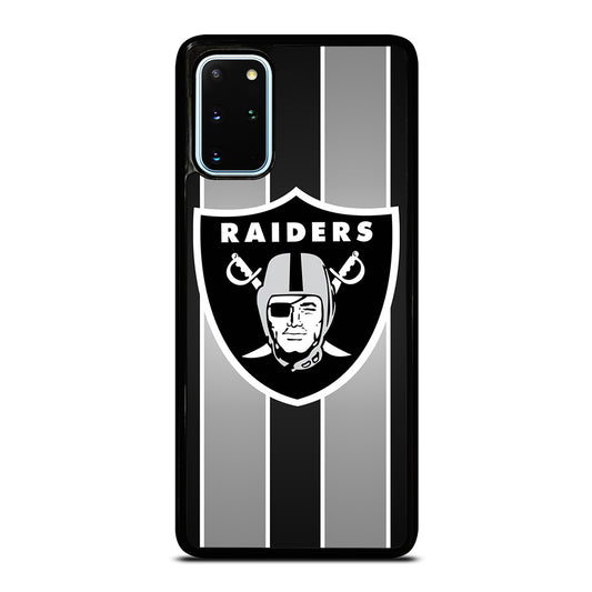 LAS VEGAS RAIDERS STRIPE Samsung Galaxy S20 Plus Case Cover