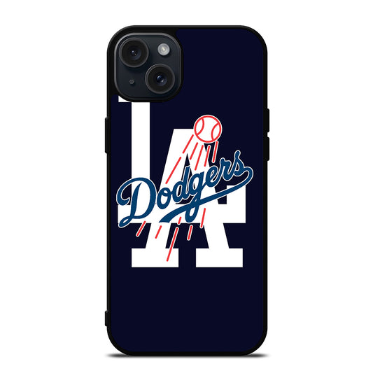 LA DODGERS BASEBALL LOGO 2 iPhone 15 Plus Case Cover