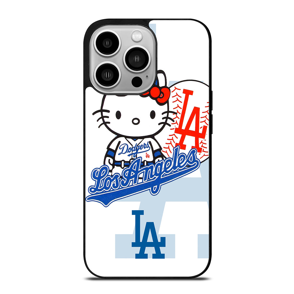 LA DODGERS HELLO KITTY MLB 1 iPhone 14 Pro Case Cover