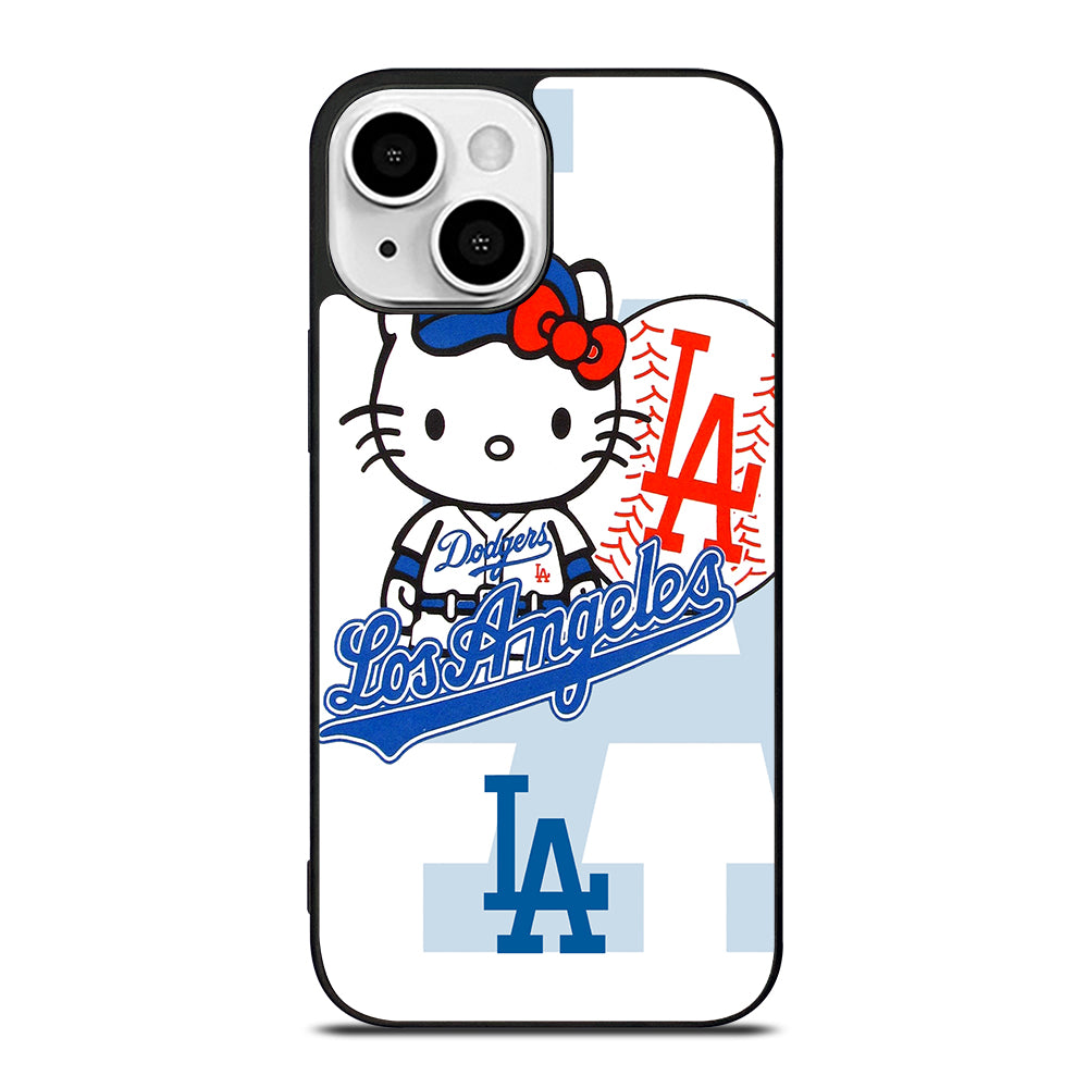 LA DODGERS HELLO KITTY MLB 1 iPhone 13 Mini Case Cover