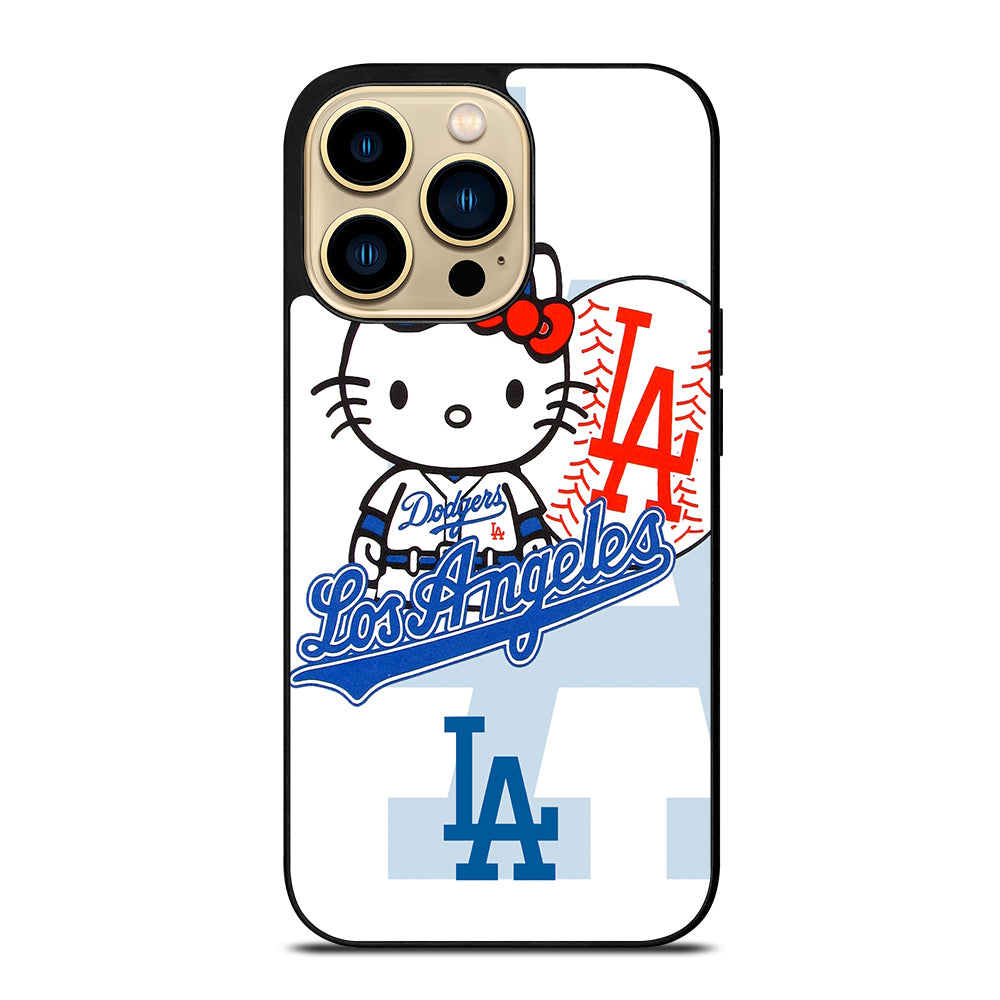 LA DODGERS HELLO KITTY MLB 1 iPhone 14 Pro Max Case Cover