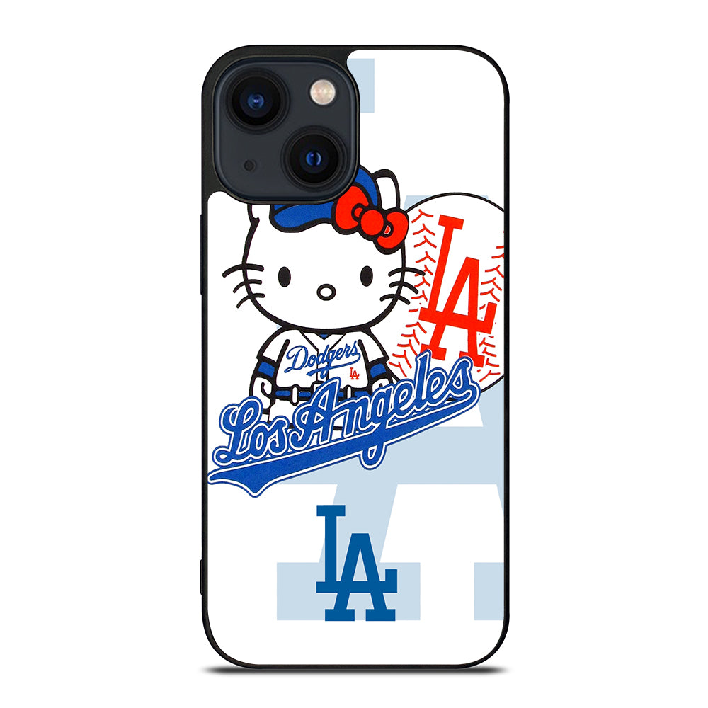 LA DODGERS HELLO KITTY MLB 1 iPhone 14 Plus Case Cover
