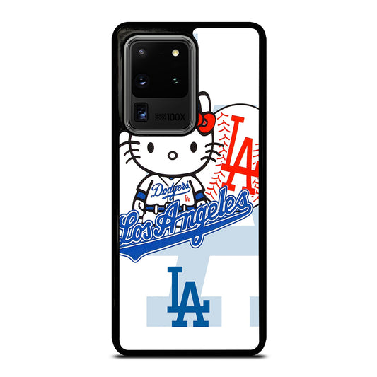 LA DODGERS HELLO KITTY MLB 1 Samsung Galaxy S20 Ultra Case Cover