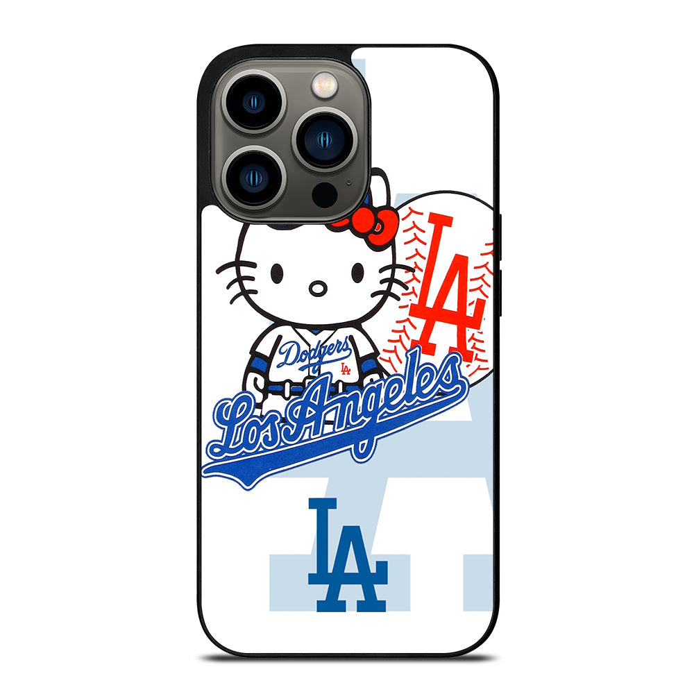 LA DODGERS HELLO KITTY MLB 1 iPhone 13 Pro Case Cover