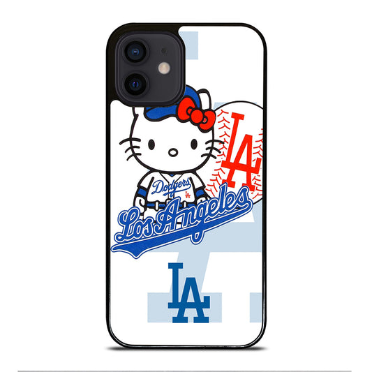 LA DODGERS HELLO KITTY MLB 1 iPhone 12 Mini Case Cover