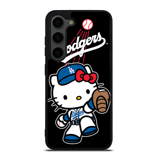 LA DODGERS HELLO KITTY MLB 2 Samsung Galaxy S23 Plus Case Cover
