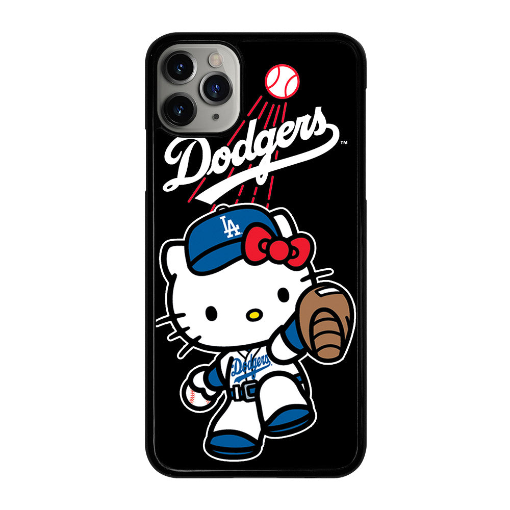LA DODGERS HELLO KITTY MLB 2 iPhone 11 Pro Max Case Cover