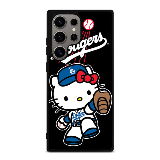 LA DODGERS HELLO KITTY MLB 2 Samsung Galaxy S24 Ultra Case Cover