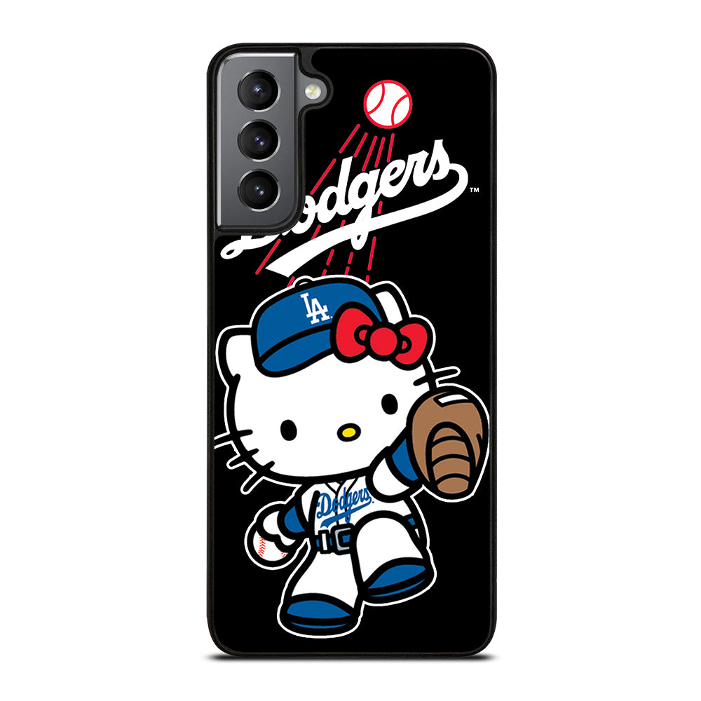 LA DODGERS HELLO KITTY MLB 2 Samsung Galaxy S21 Plus Case Cover