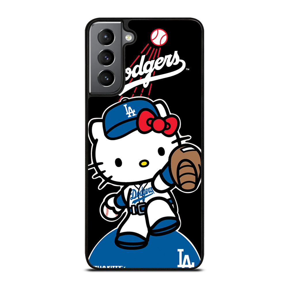 LA DODGERS HELLO KITTY MLB 3 Samsung Galaxy S21 Plus Case Cover