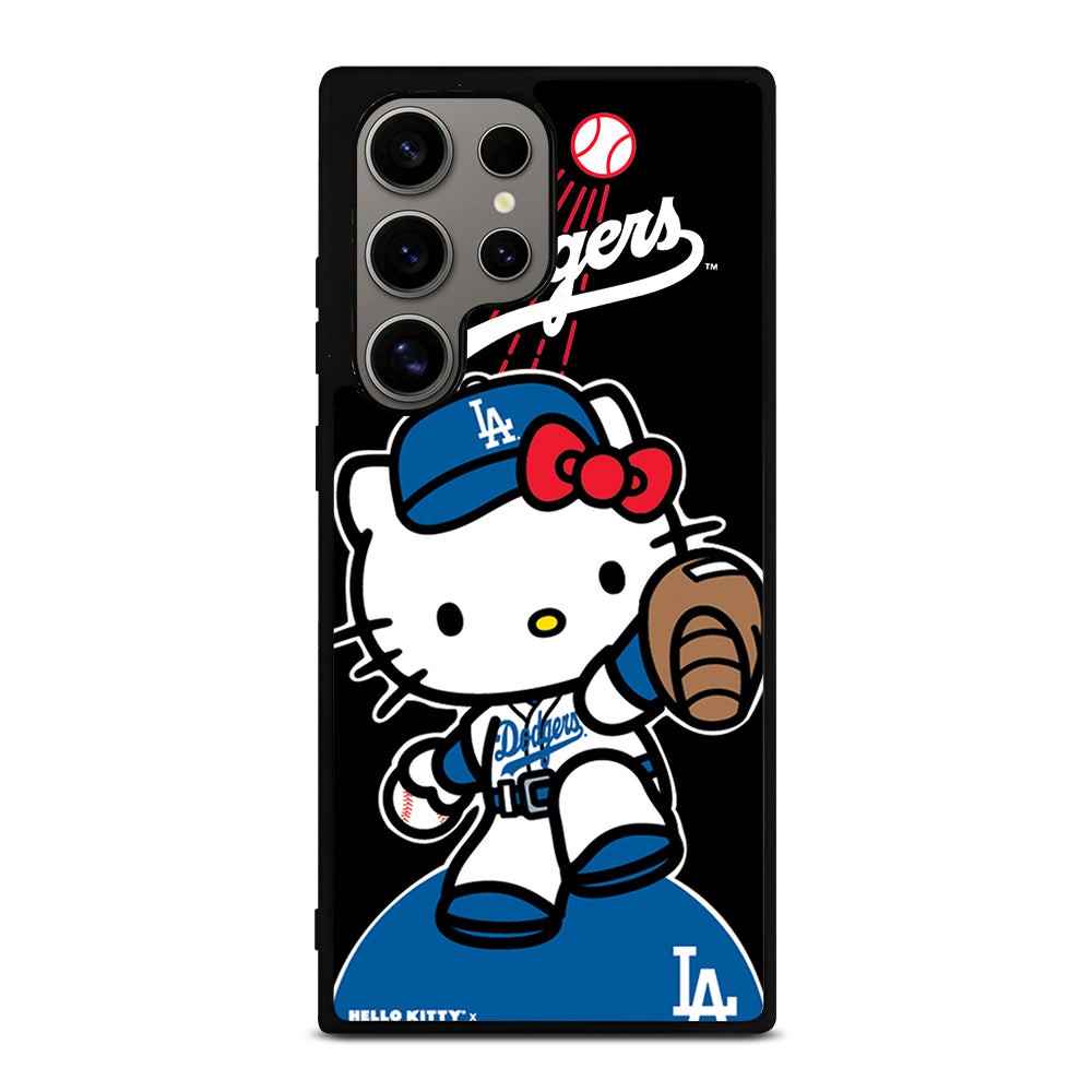 LA DODGERS HELLO KITTY MLB 3 Samsung Galaxy S24 Ultra Case Cover