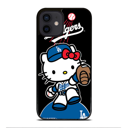 LA DODGERS HELLO KITTY MLB 3 iPhone 12 Mini Case Cover