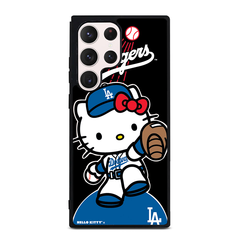 LA DODGERS HELLO KITTY MLB 3 Samsung Galaxy S23 Ultra Case Cover