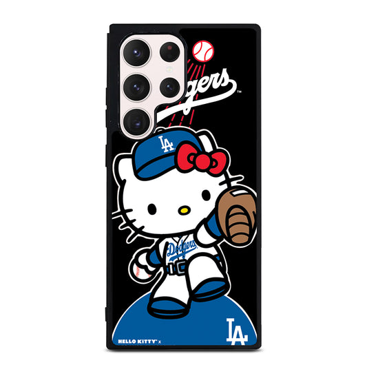 LA DODGERS HELLO KITTY MLB 3 Samsung Galaxy S23 Ultra Case Cover