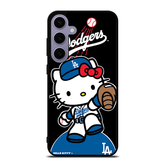 LA DODGERS HELLO KITTY MLB 3 Samsung Galaxy S24 Plus Case Cover