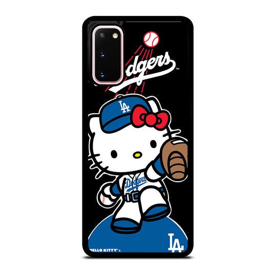 LA DODGERS HELLO KITTY MLB 3 Samsung Galaxy S20 Case Cover