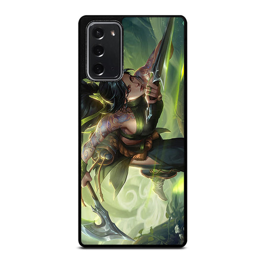 LEAGUE OF LEGENDS AKALI CHAMPIONS Samsung Galaxy Note 20 Case Cover