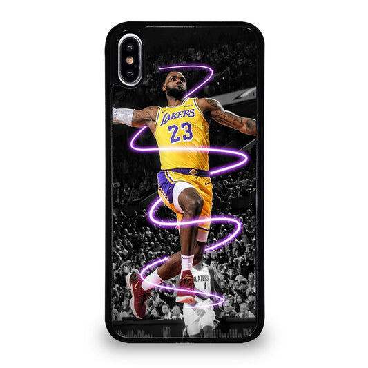 LEBRON JAMES 23 LAKERS iPhone XS Max Case Cover