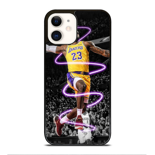LEBRON JAMES 23 LAKERS iPhone 12 Case Cover