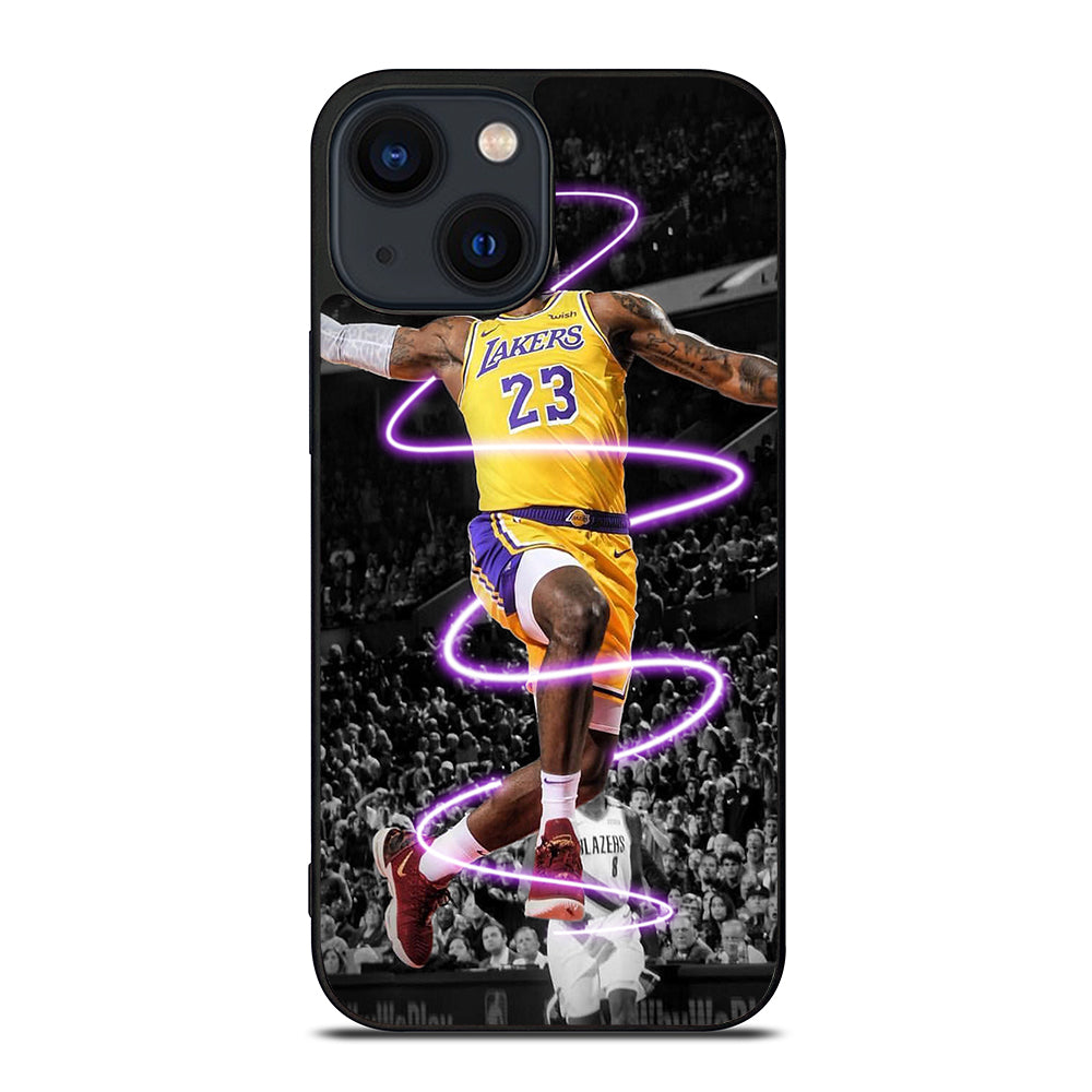 LEBRON JAMES 23 LAKERS iPhone 14 Plus Case Cover