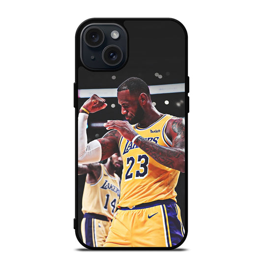 LEBRON JAMES BASKETBALL iPhone 15 Plus Case Cover