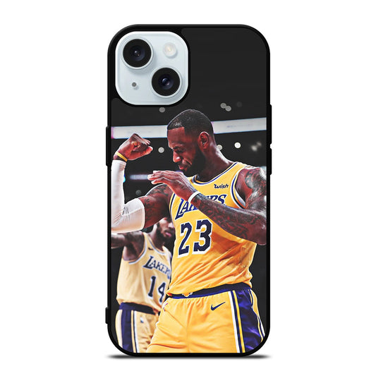 LEBRON JAMES BASKETBALL iPhone 15 Case Cover