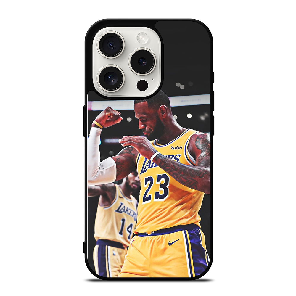 LEBRON JAMES BASKETBALL iPhone 15 Pro Case Cover