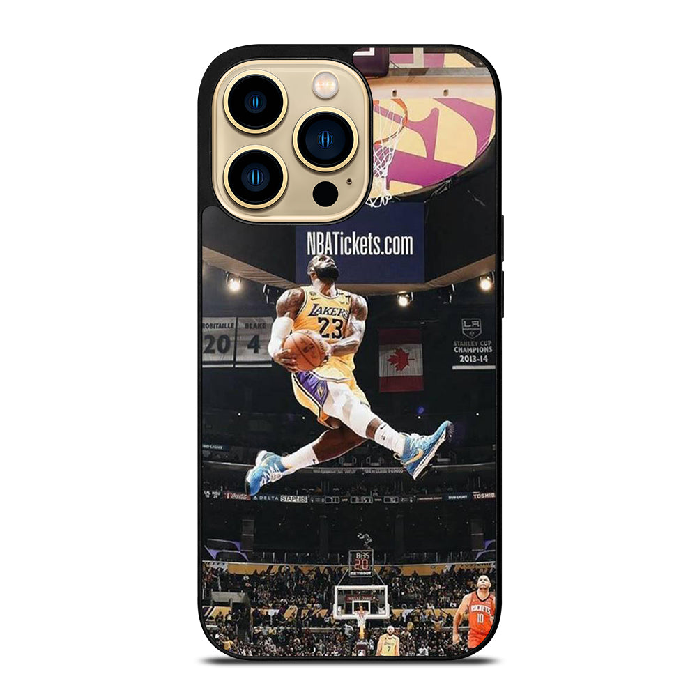 LEBRON JAMES DUNK iPhone 14 Pro Max Case Cover