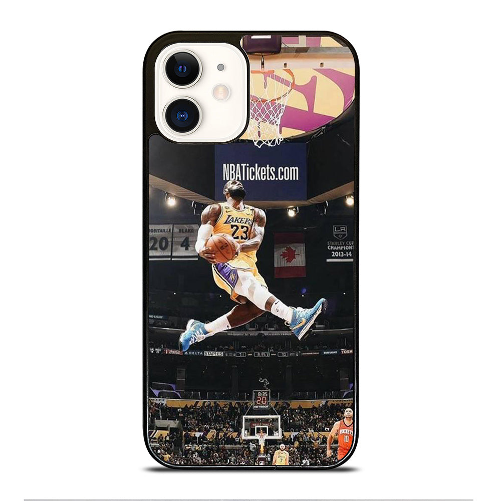 LEBRON JAMES DUNK iPhone 12 Case Cover