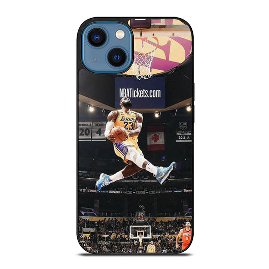 LEBRON JAMES DUNK iPhone 14 Case Cover