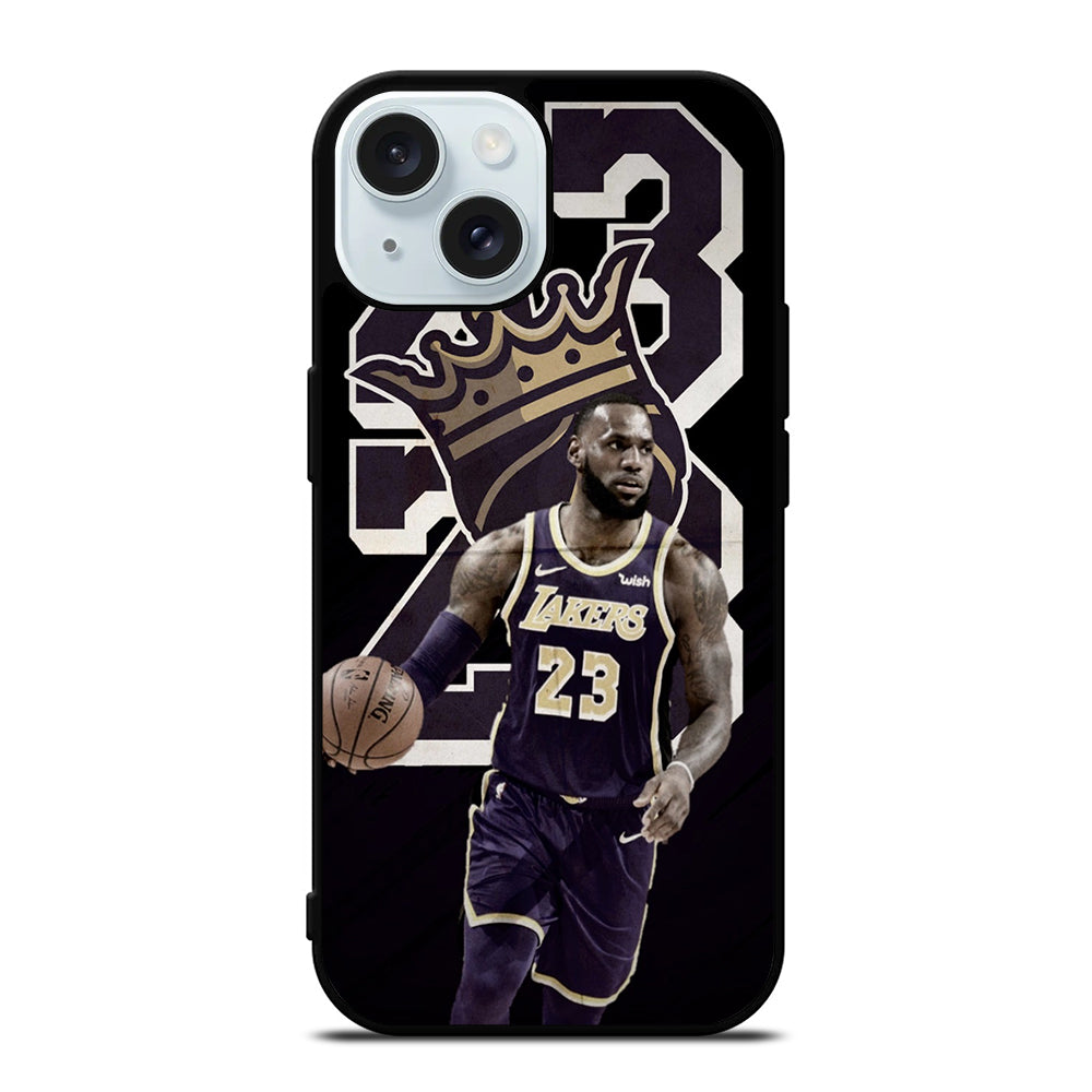 LEBRON JAMES KING iPhone 15 Case Cover