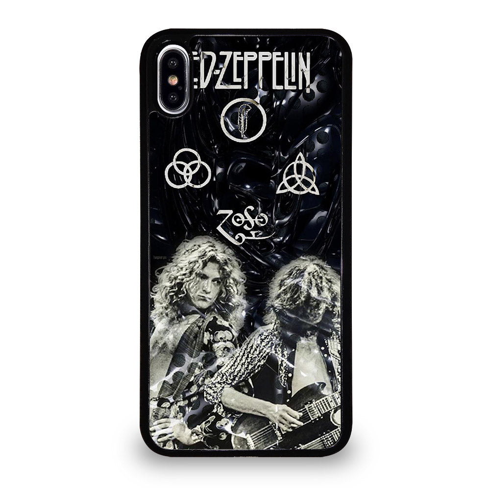 LED ZEPPELIN ROCK BAND iPhone XS Max Case Cover