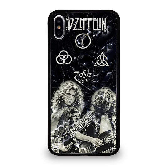 LED ZEPPELIN ROCK BAND iPhone XS Max Case Cover